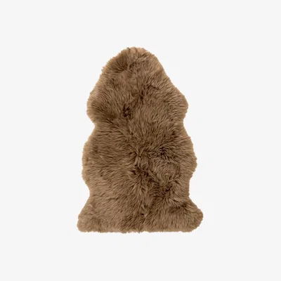 Heal's Heal's Sheepskin Long Wool Steel 100x60cm - Heal's UK Furniture