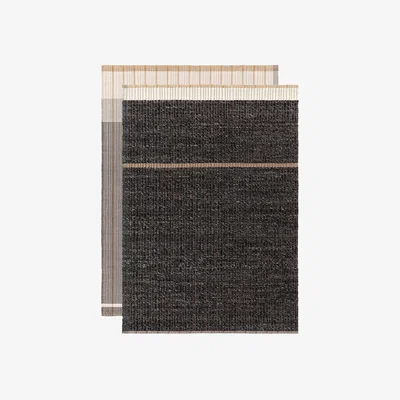 Heal's GAN Reversible Rug Black 170 x 240cm