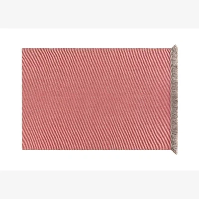 Heal's GAN Garden Layers Rug Diagonal Almond Red
