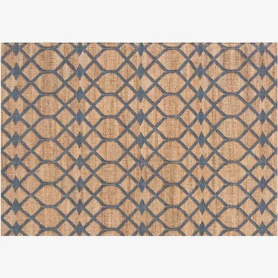 Heal's GAN Rodas Kilim Rug Blue