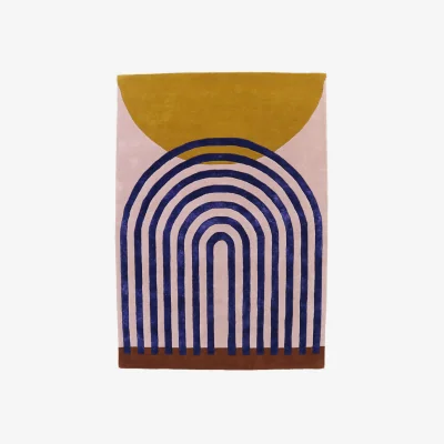 Heal's Heal's Atrium Pink Gold Rug