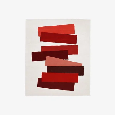 Heal's CF Editions The Many Faces of Red Rug 150 x 180cm - Heal's UK Furniture