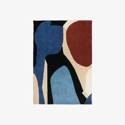 Heal's Heal's + Linie Design Seaweed Rug Carmine 140 x 200cm