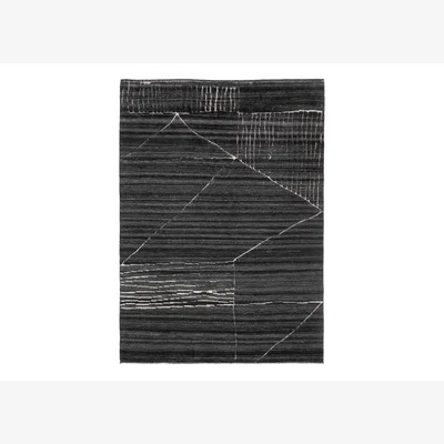 Heal's Rezas Landscape Fields Rug Charcoal 200 x 300cm