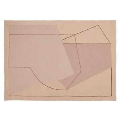 Heal's Linie Design Furbo Rug Rose 140 x 200cm - Heal's UK Furniture