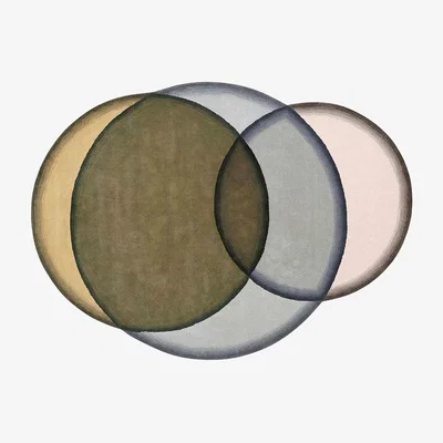Heal's GAN Crystal Rug Neutral 190 x 260cm - Heal's UK Furniture