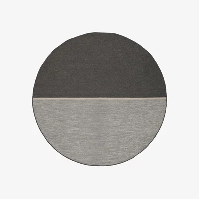 Heal's Linie Design Magnatized Stone Rug Round Small 170cm - Heal's UK Furniture