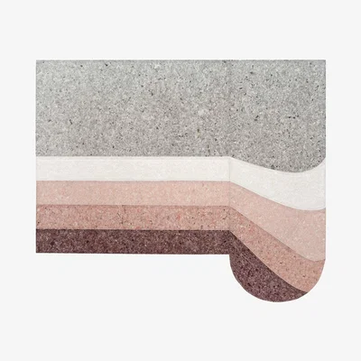 Heal's Gandia Blasco Nuances Rug Rounded Burgundy 250 x 300cm - Heal's UK Furniture