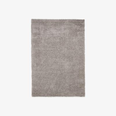 Homebase Ivy Shaggy Rug - Silver - 80x150cm