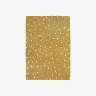 Homebase Snug Spotty Rug - Ochre - 160x230cm