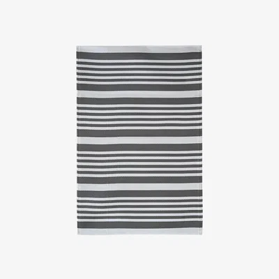 Homebase Modern Country Indoor/Outdoor Rug Grey & White - 240x300cm