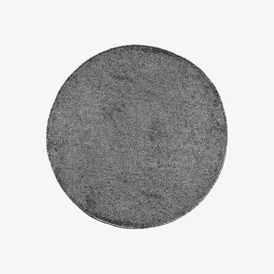 Homebase Relay Circular Rug - Dark Grey - 200cm