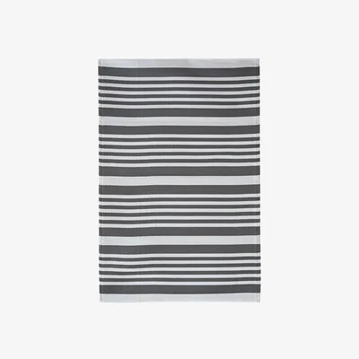 Homebase Modern Country Indoor/Outdoor Rug Grey & White - 120x180cm