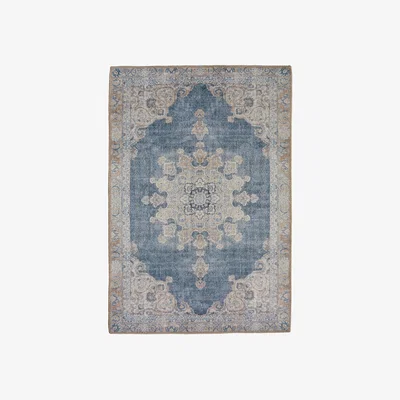 Homebase Opal Medallion Rug Navy 135x195cm