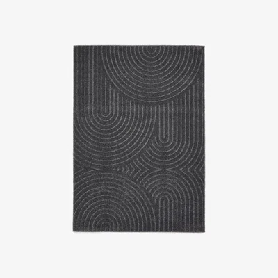 Homebase Selene Cut Rug - Grey - 120x170cm