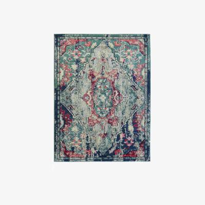 Homebase Villa Distressed Rug - Multicoloured - 160x230cm