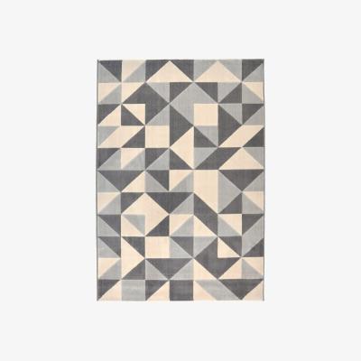 Homebase Creation Venus Geometric Rug - Grey - 120x170cm