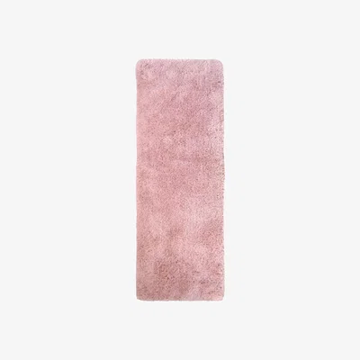 Homebase Soft Washable Rug - Pink - 67x180cm