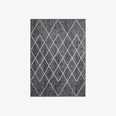 Homebase Maestro Berber Rug - Grey - 120x170cm