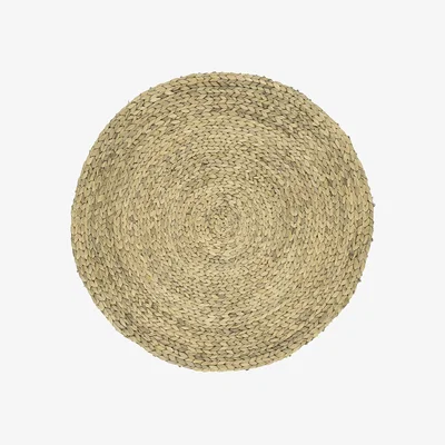 Homebase Java Circle Rug - Natural - 122cm