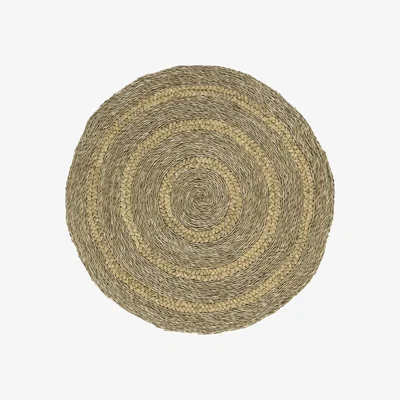 Homebase Seychelles Circle Rug - Natural - 150cm