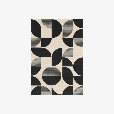 Homebase Geometric Rug - Monochrome - 160x230cm