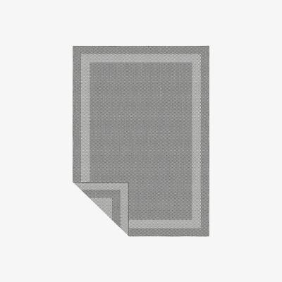 Homebase Duo Weave Indoor/Outdoor Rug - Silver - 120x170cm
