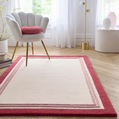 Hug Rug Piper Rug Raspberry