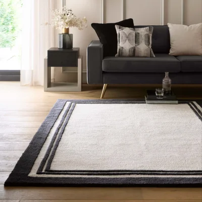 Hug Rug Piper Rug Monochrome