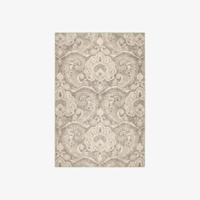 Hug Rug Paisley Tapestry Linen Eco-Washable Rug