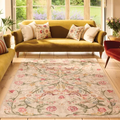 Hug Rug Heritage Garden Eco-Washable Rug