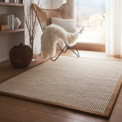 Hug Rug Sisal Boucle Mocha Rug
