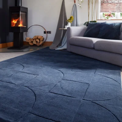 Hug Rug Penny Rug Infinity