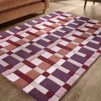 Hug Rug Sienna Weave Rich Reds Rug