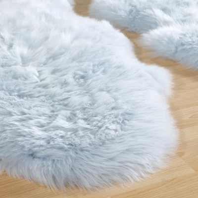 Hug Rug Genuine Sheepskin Rug Duck Egg