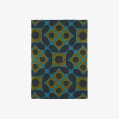 John Lewis Orla Kiely Flower Tile Rug, L230 x W160 cm