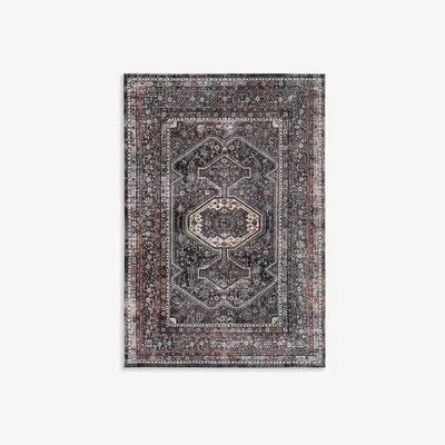 John Lewis John Lewis & Partners Trio Medallion Rug, Blue, L290 x W200 cm