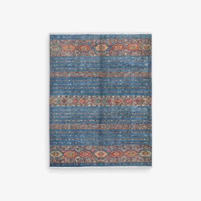 John Lewis Gooch Oriental Khurjeena Naqsha Rug, L235 x W235 cm, Blue