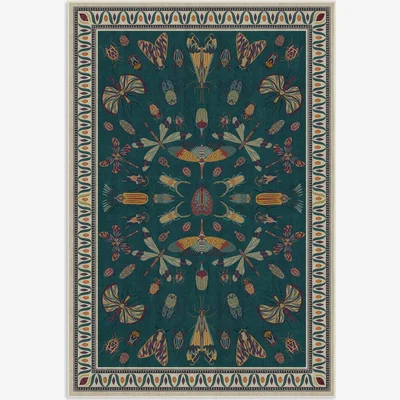 John Lewis Ruggable x Iris Apfel Flutterby Rug
