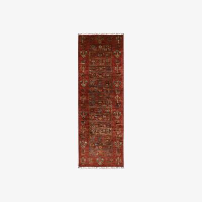 John Lewis Gooch Oriental Khurjeen Pure Wool Runner Rug, L235 x W81 cm, Red