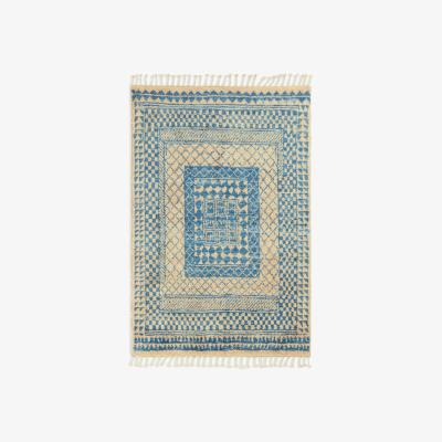 John Lewis Gooch Luxury Hand Knotted Sitara Berber Rug, Blue, L240 x W170 cm