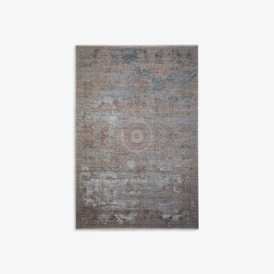 John Lewis Gooch Luxury Distressed Medallion Rug, Grey Rose
