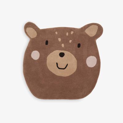 John Lewis little home at John Lewis Bear Head Rug, 100 x 100cm