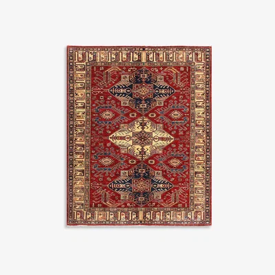 John Lewis Gooch Oriental Supreme Kazak Rug, Red, L231 x W178 cm