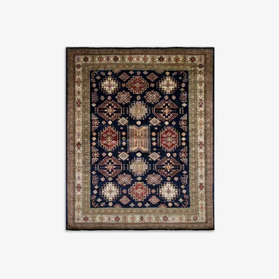 John Lewis Gooch Oriental Supreme Kazak Rug, Blue, L302 x W244 cm