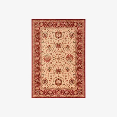 John Lewis John Lewis & Partners Royal Heritage Mahal Rug, Rust/Ivory, L240 x W160cm