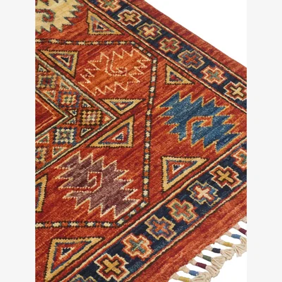 John Lewis Gooch Oriental Fine Ersari Rug, Red, L204 x W145 cm