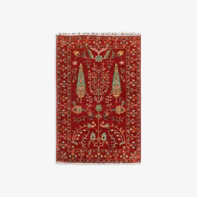 John Lewis Gooch Oriental Pictorial Rug, L191 x W124 cm, Mid Red