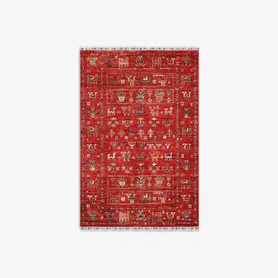 John Lewis Gooch Oriental Khurjeen Rug, Red, L147 x W98 cm
