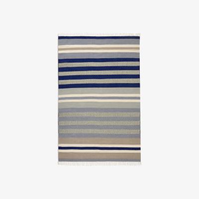 John Lewis John Lewis Ottoman Stripe Coastal Rug, L240 x W170 cm